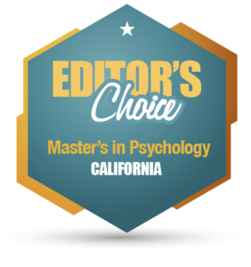 Best Masters in Psychology Programs in California Badge